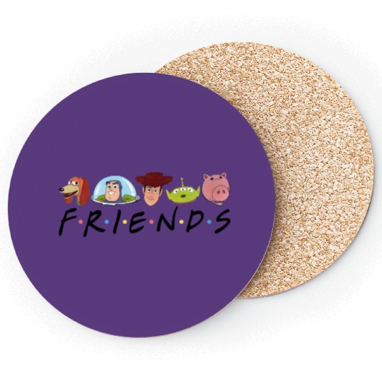 Vintage Disney Toy Story Friends 2023 Coasters, Disneyworld Coasters, Disneyland Coasters