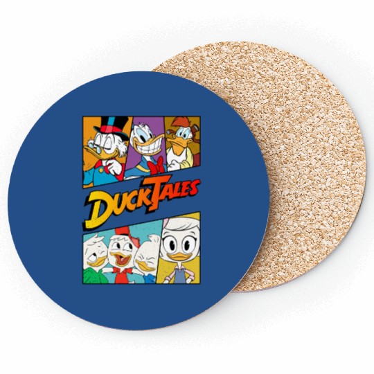Vintage Disney Ducktales Group Panels Retro Ducktales Coasters