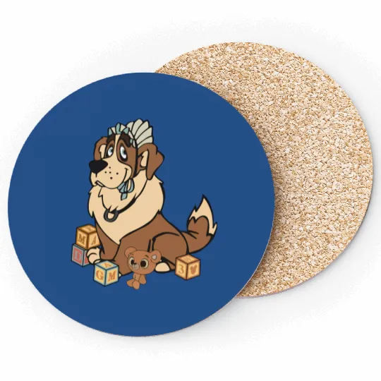 Disney Nana Dog And Toys Coasters, Disney Peter Pan Coasters