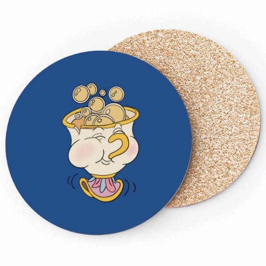 Chip Coasters, Beauty and The Beast Coasters, Disneyland Coasters, Disney Coasters, Disneyland Coasters