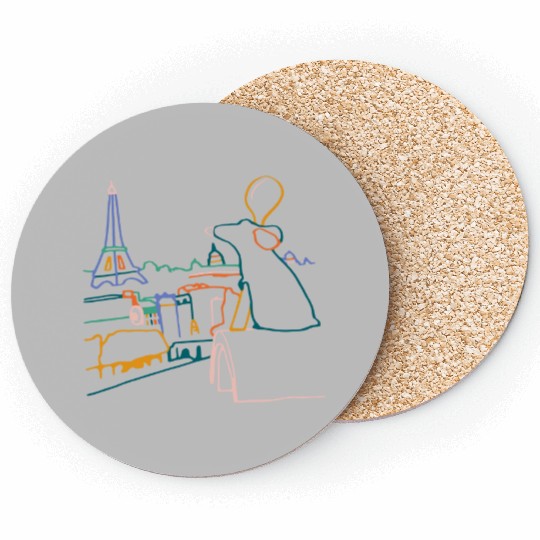 Remy Coasters, Ratatouille Coasters, Epcot Coasters, Disney Vacation Coasters