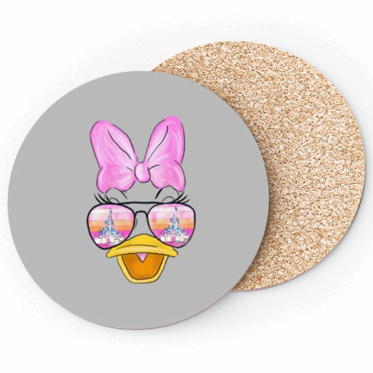 Vintage Daisy Duck Coasters, Disney  Coasters