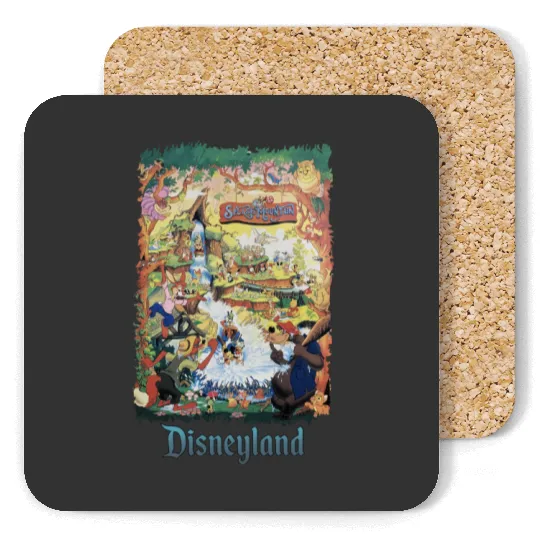 Retro Disneyland Splash Mountain | Disney Characters Splash Mountain Coasters
