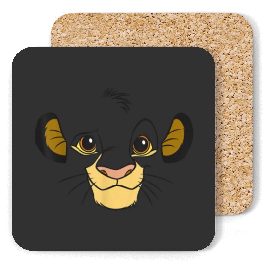 Disney Lion King Simba Face Halloween Coasters