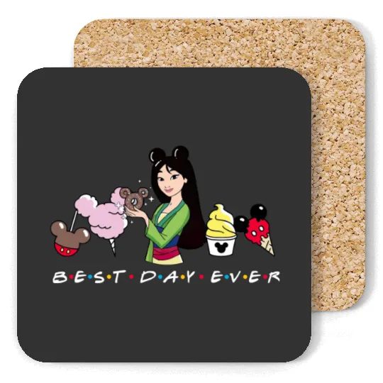 Disney Mulan Princess, Princess Mulan Coasters