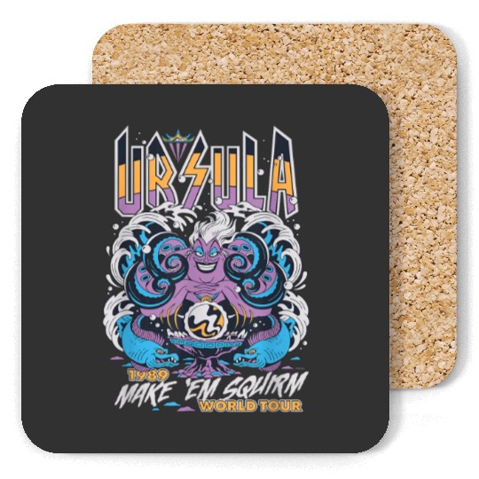 Disney Villains The Little Mermaid Ursula World Coasters