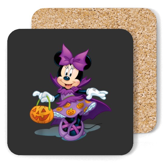Disney Halloween Minnie Mouse Raglan Baseball Te Coasters