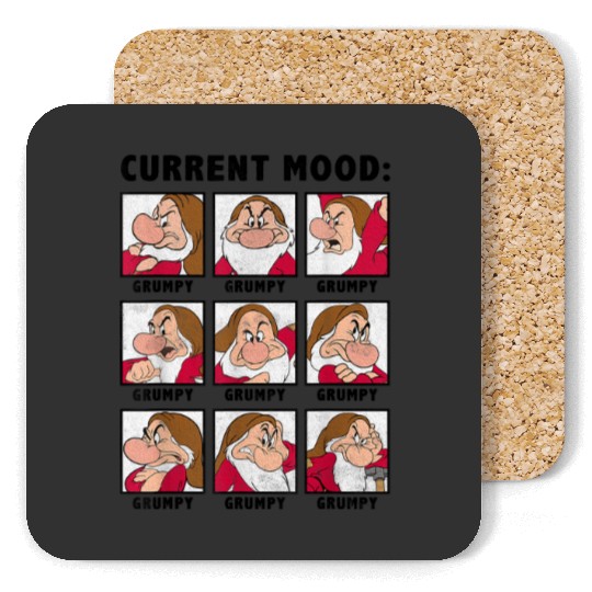 Disney Snow White Current Mood Always Grumpy Gra Coasters