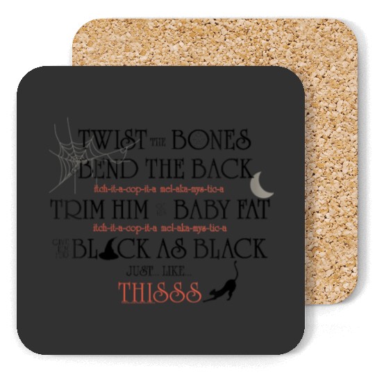 Discover Womens Disney Hocus Pocus Twist The Bones Hallow Coasters