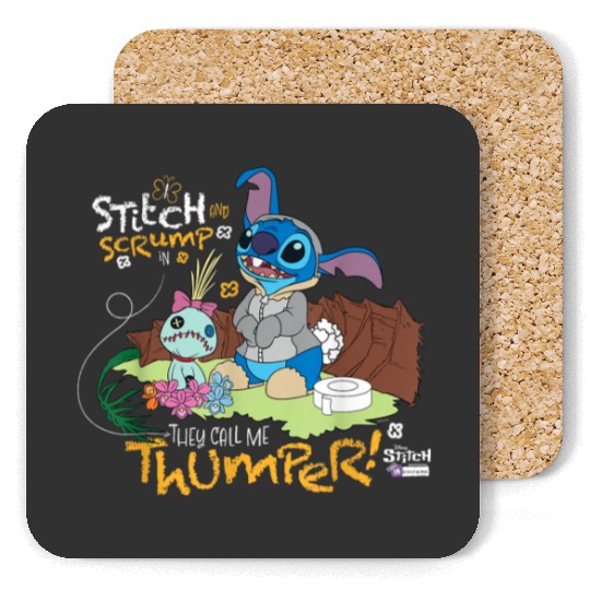 Disney 100 Stitch in Costume Bambi They Call Me Coasters