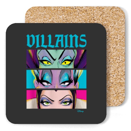 Discover Disney Villain Villains Stacked Coasters