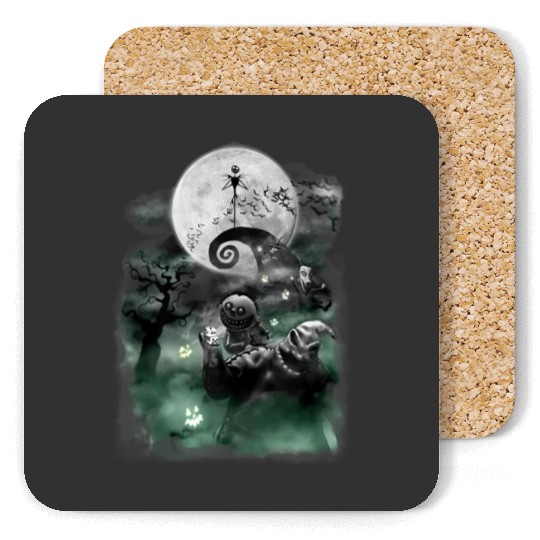 Discover Disney Nightmare Before Christmas Overlook Tank Coasters