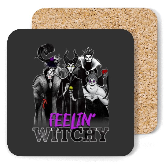 Disney Villains Halloween Feelin Witchy Group Sh Coasters