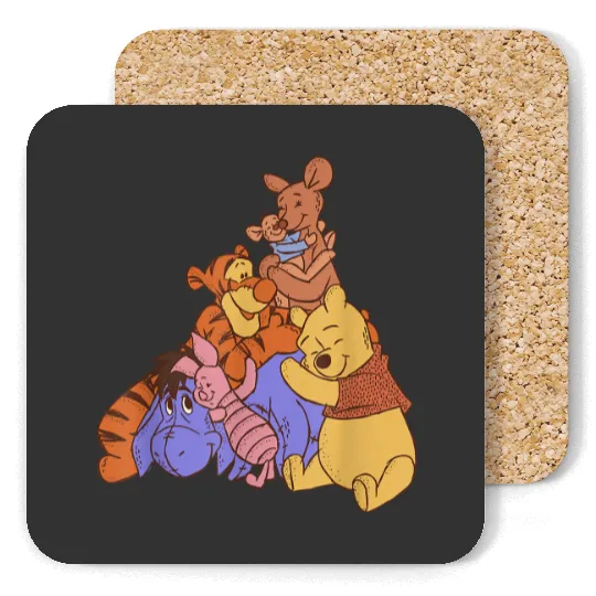 Discover Disney Winnie the Pooh Hundred Acre Kanga Roo Gr Coasters
