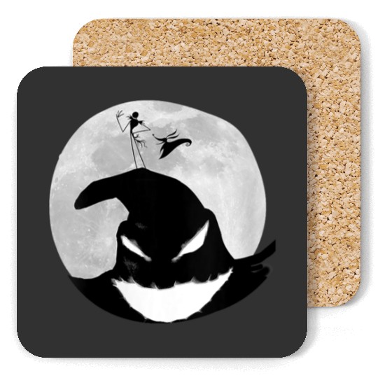 Discover Womens Disney Jack Skellington Oogie Boogie Moon Coasters