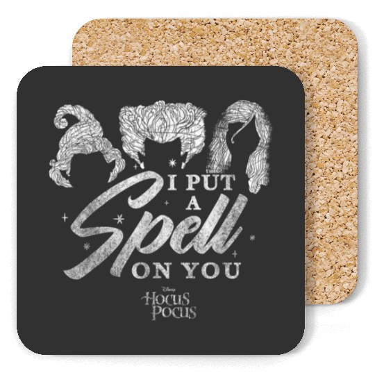 Discover Disney Hocus Pocus Sanderson Hair I Put A Spell Coasters