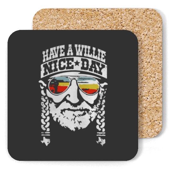 Have A Willie Nice Day Tank s Womens Vintage Country Music Sleeveless T  Summer Cute Letter Graphic Tee Vest Coasters