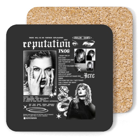 Vintage Reputation Coasters, Reputation Coasters, Rep Coasters, Eras Tour Gift