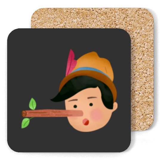 Waltdisneyworld Pinocchio Artwork Art Coasters