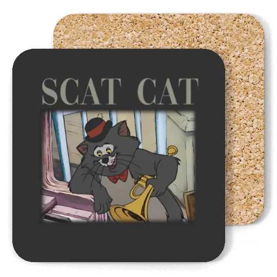 Scat Cat Coasters The Aristocats 1970 Coasters Disney Cats Coasters