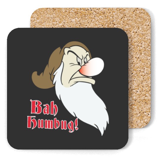 Grumpy Disney Christmas Coasters