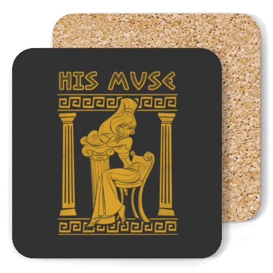 Disney Megara His Muse Coasters