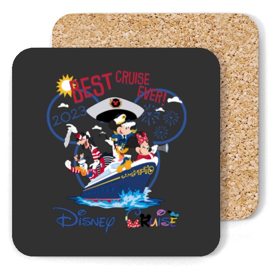 Disney Cruise Family Vacation 2023 Coasters, Disney Cruise Group Coasters