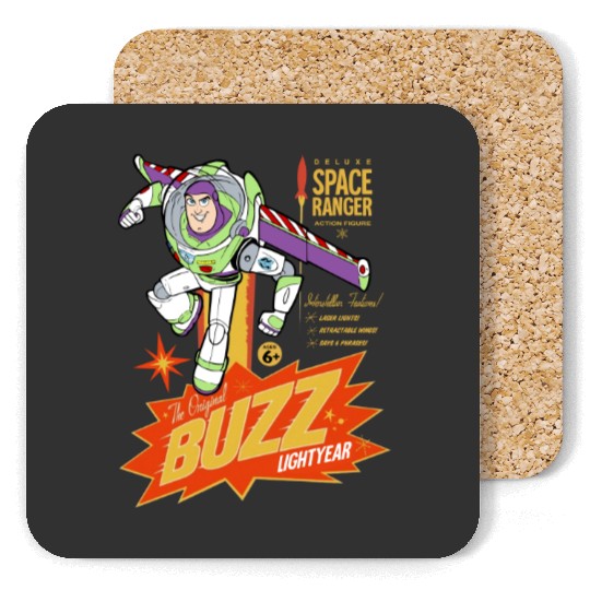 Retro Toy Story Buzz Lightyear  Coasters, Woody Buzz world, Disney Vacation 2023 Coasters, Disneyworld Coasters