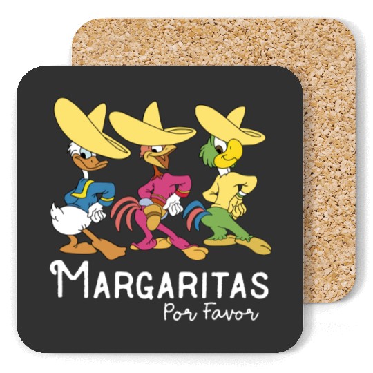 Retro Margaritas Por Favor Colors Coasters, Vintage Disney Margarita Coasters, Disney Epcot Coasters, Margaritas Epcot Coasters, Disney Trip