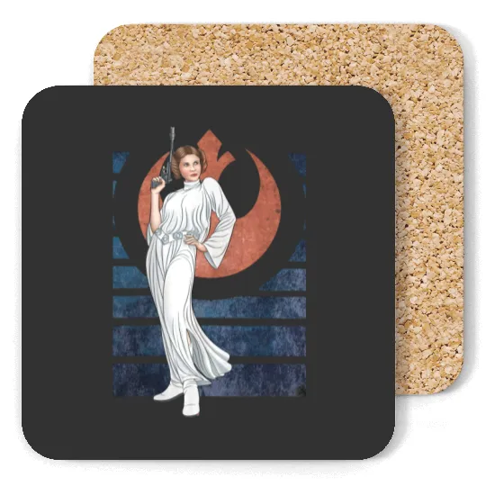 Vintage Disney Star Wars Princess Leia Coasters, Retro Star Wars  Coasters, Princess Leia Rebel Coasters, Disney Family Vacation Coasters