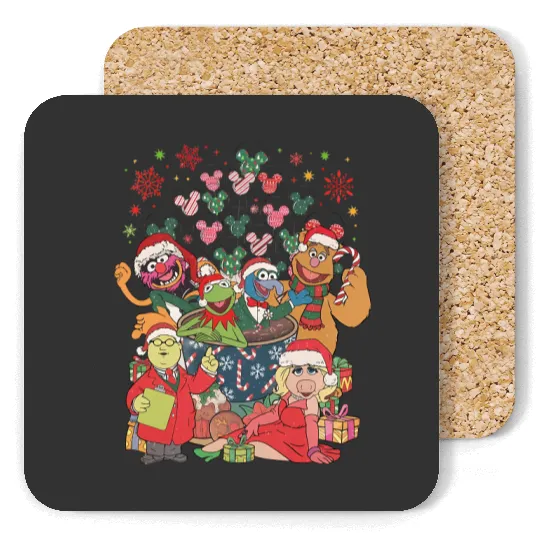 The Muppets Christmas Disney Coasters