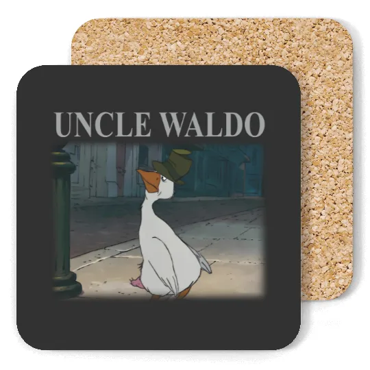 Uncle Waldo Aristocats Disney Coasters Cat Lover Coasters