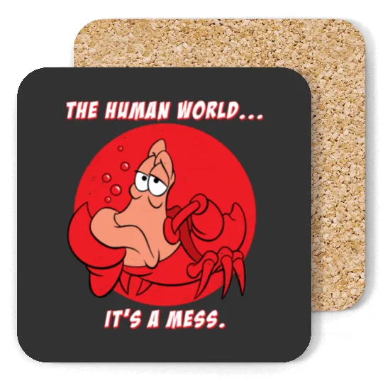 Disney The Little Mermaid Coasters, Sebastian Crab The Human World