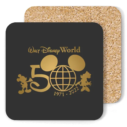 Disney World, 50'th Anniversary Coasters, Disney 50'th Anniversary Trip