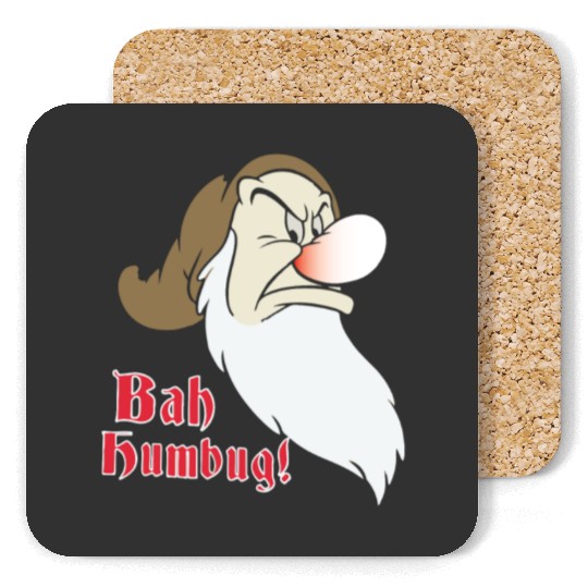 Grumpy Disney Christmas Coasters