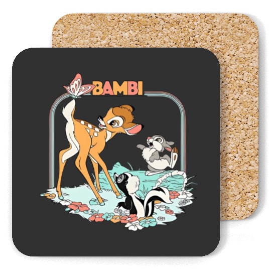 Disney Bambi Coasters, Disneyworld Coasters, Disneyland Coasters