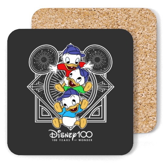 Disney Ducktales Huey, Dewey, and Louie Coasters, Disney 100 Years Of Wonder Coasters