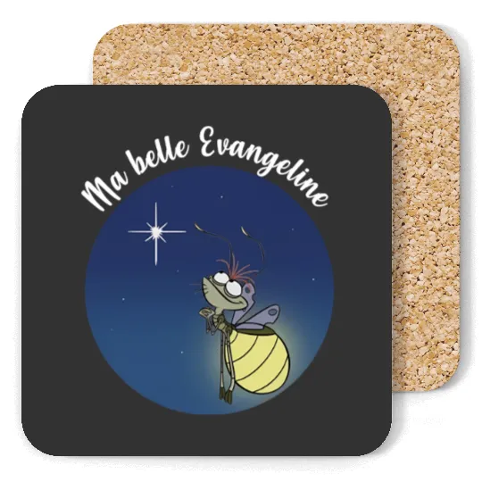 Ray Firefly Evangeline Ma Belle Evangeline Coasters, The Princess and The Frog Disney Coasters