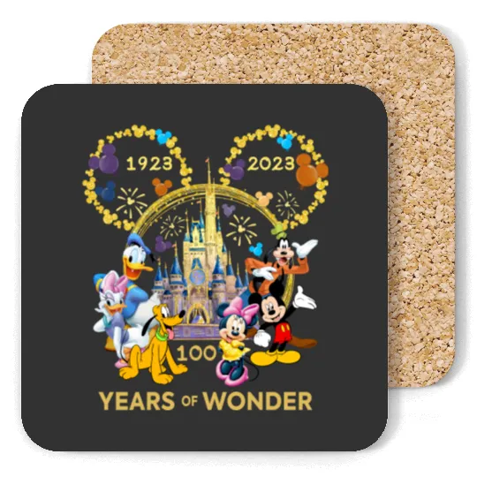 Disney 100 Years Anniversary Coasters