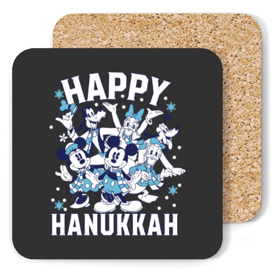 Disney Happy Hanukkah from Mickey Mouse and Friends Coasters