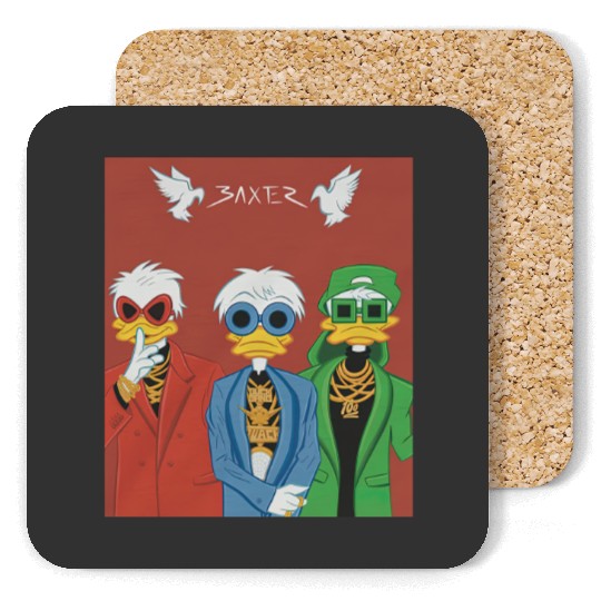 Discover Quack Pack x Migos Coasters - Disney Bounding, Mickey and Minnie Coasters