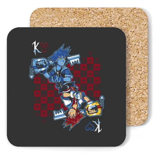 ANTI-DISNEY King of Hearts Coasters