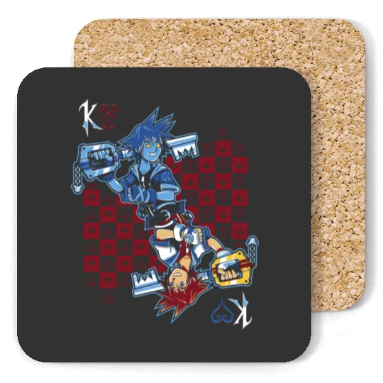 ANTI-DISNEY King of Hearts Coasters