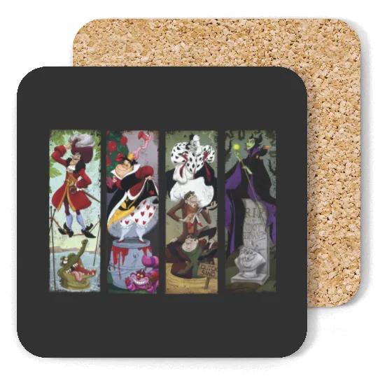 Villain Coasters, Disney Villain Tank, The Haunted Mansion Tank