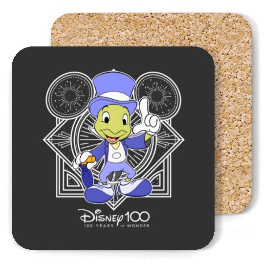 Disney Jiminy Cricket Portrait Disney 100 Years of Wonder Coasters