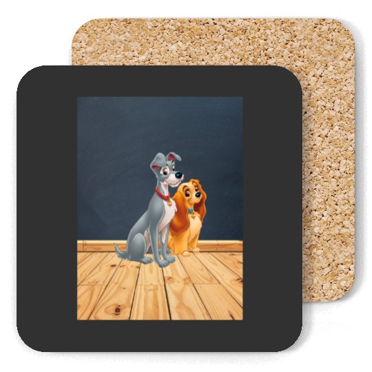 Lady and the Tramp Luggage Cover, Disney Dogs Luggage Cover Coasters