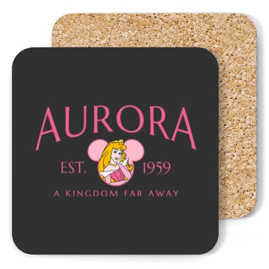 Disney Princess Coasters, Princess Aurora Coasters, Sleeping Beauty Coasters