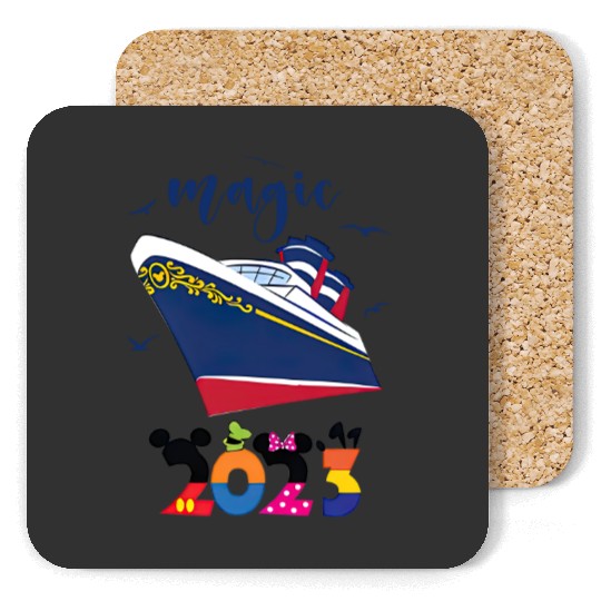 Disney Magic Cruise family Coasters 2023, Cruise Coasters, Disney cruise family Coasters