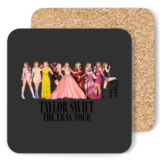 Discover The Era Tour Taylor Embroidered Coasters