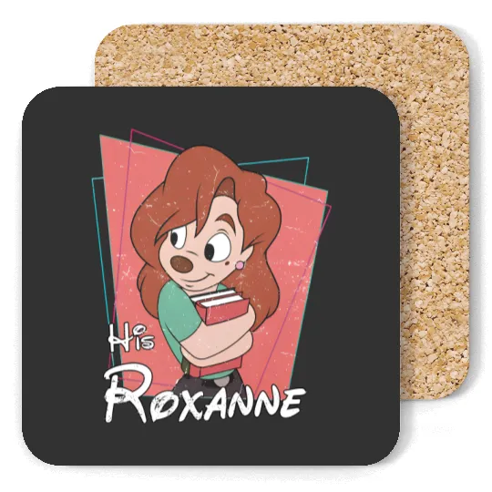 Retro His Roxanne Coasters, Disney A Goofy Movie Coasters, Vintage 90s Roxanne Coasters, Disney Couple Matching Coasters, Disneyland Coasters